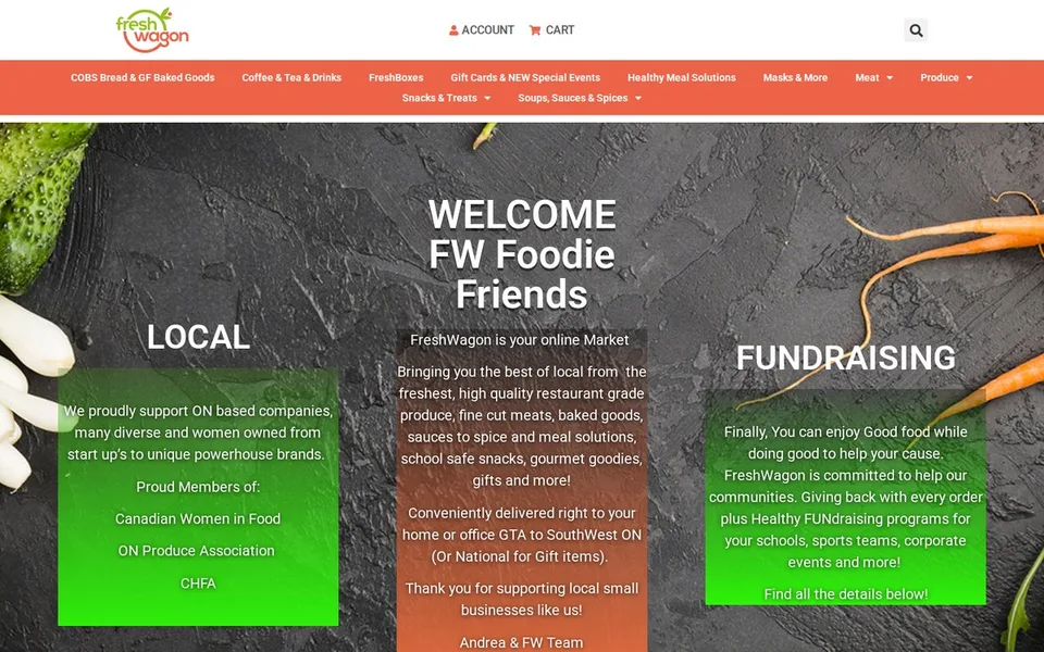 FreshWagon: Online market for local food, delivered