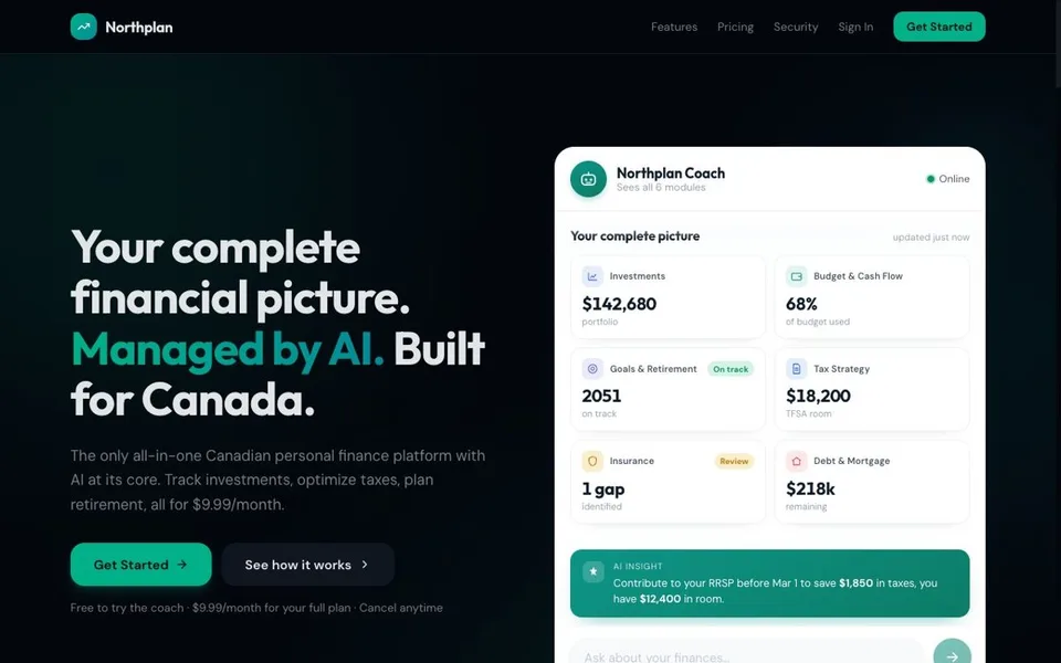 Northplan website